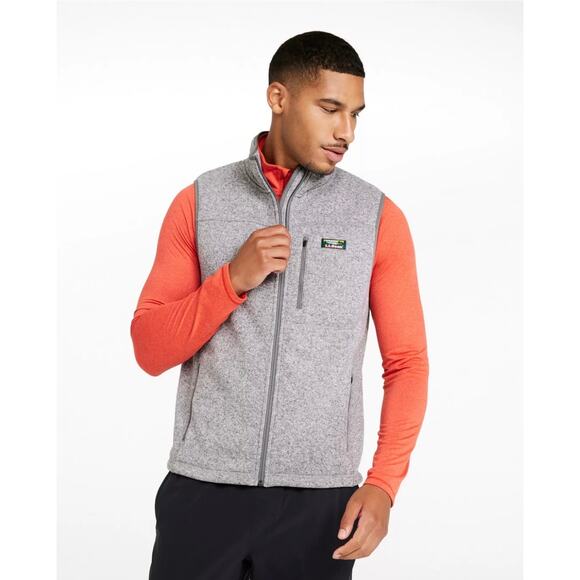 L.L. Bean Other - L.L. Bean men’s gray sweater fleece vest size large